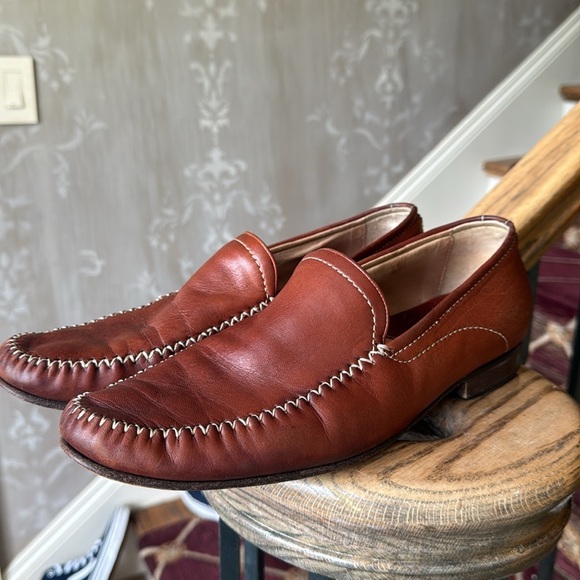 Johnson and Murphy full grain men’s leather loafer very good condition 9.5 - Picture 11 of 11